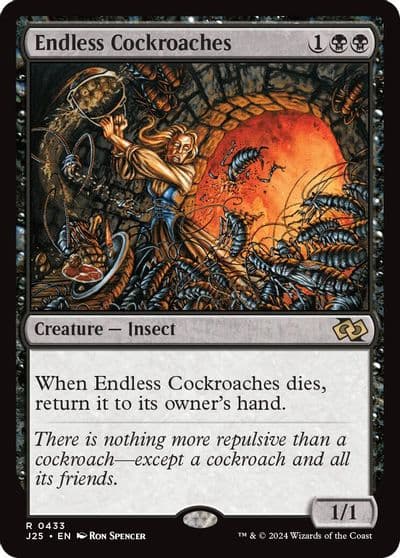 Endless Cockroaches Foundations Jumpstart Magic card