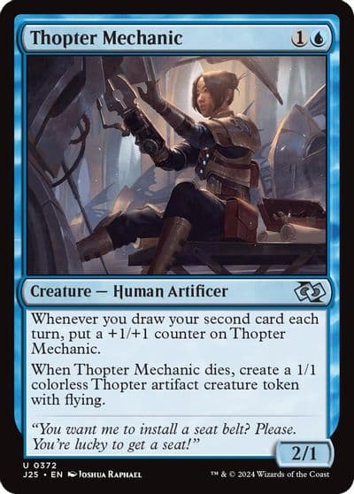 Thopter Mechanic Foundations Jumpstart Magic card