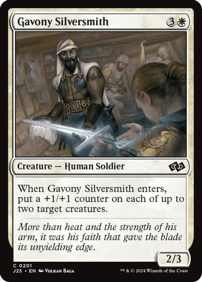 Gavony Silversmith Foundations Jumpstart Magic card