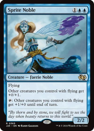 Sprite Noble Foundations Jumpstart Magic card