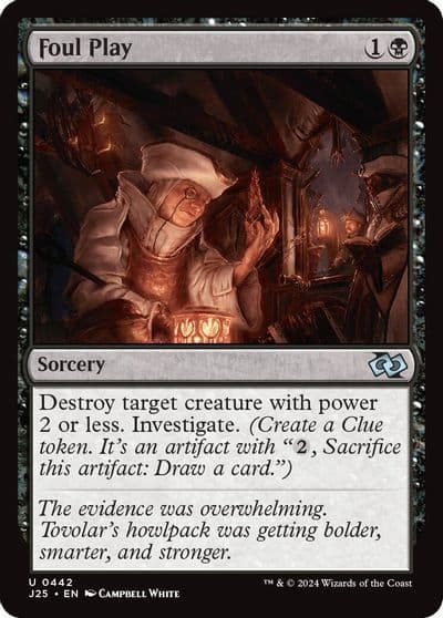 Foul Play Foundations Jumpstart Magic card