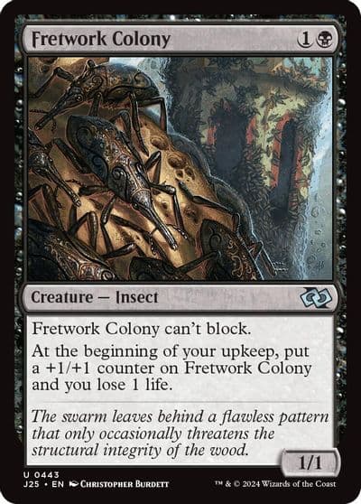 Fretwork Colony Foundations Jumpstart Magic card