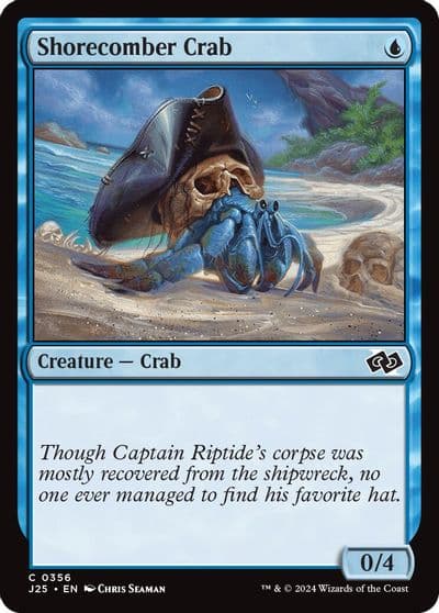 Shorecomber Crab Foundations Jumpstart Magic card