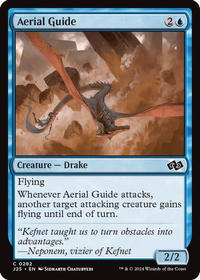 Aerial Guide Foundations Jumpstart Magic card