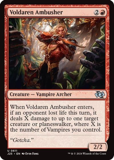 Voldaren Ambusher Foundations Jumpstart Magic card