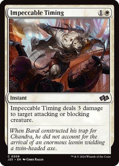 Impeccable Timing Foundations Jumpstart Magic card
