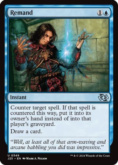 Remand Foundations Jumpstart Magic card