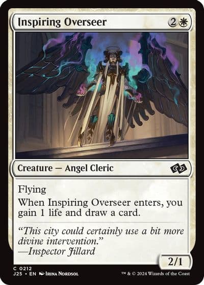 Inspiring Overseer Foundations Jumpstart Magic card