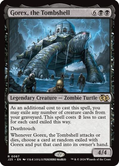 Gorex the Tombshell Anime Foundations Jumpstart Magic card