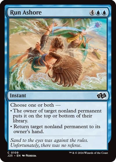 Run Ashore Foundations Jumpstart Magic card