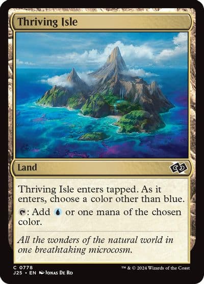 Thriving Isle Foundations Jumpstart Magic card