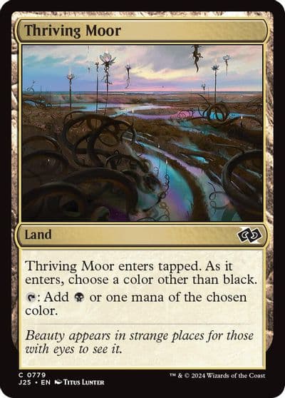 Thriving Moor Foundations Jumpstart Magic card