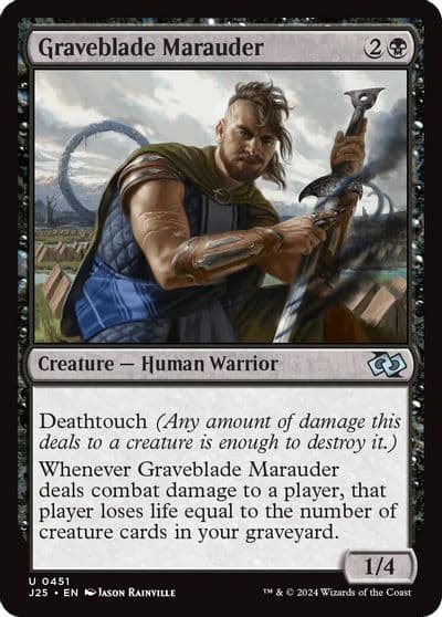 Graveblade Marauder Foundations Jumpstart Magic card