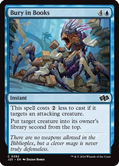 Bury in Books Foundations Jumpstart Magic card