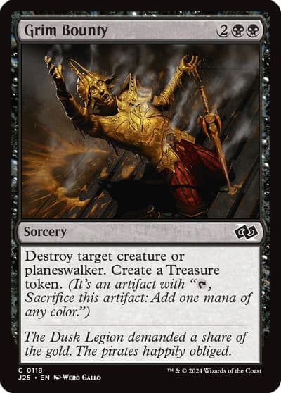 Grim Bounty Foundations Jumpstart Magic card