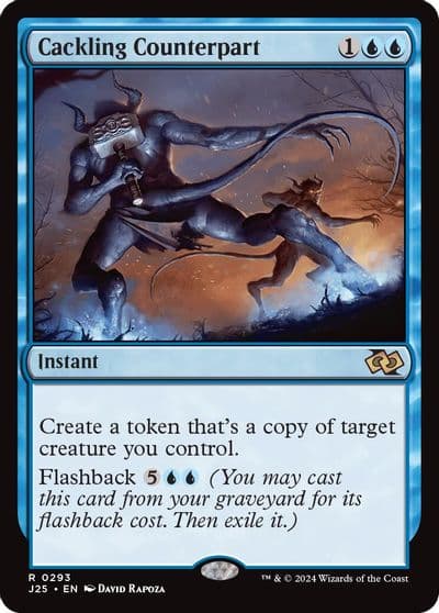 Cackling Counterpart Foundations Jumpstart Magic card