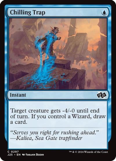 Chilling Trap Foundations Jumpstart Magic card