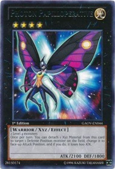 Photon Papilloperative Galactic Overlord Yu-Gi-Oh! card