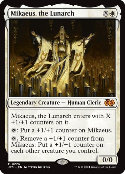 Mikaeus the Lunarch Foundations Jumpstart Magic card