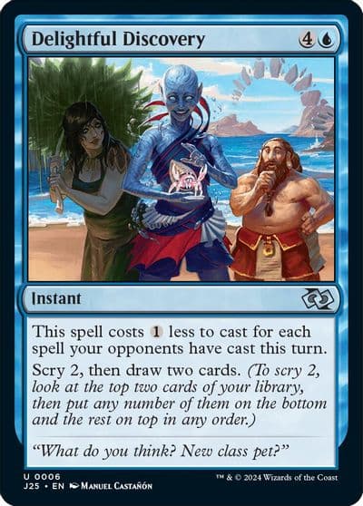 Delightful Discovery Foundations Jumpstart Magic card