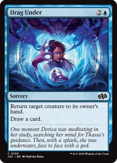 Drag Under Foundations Jumpstart Magic card