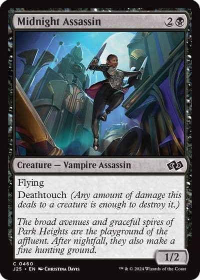Midnight Assassin Foundations Jumpstart Magic card