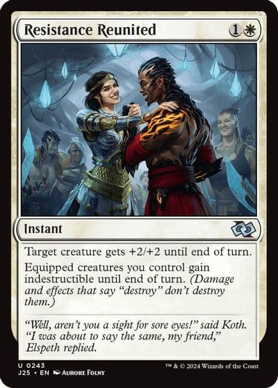 Resistance Reunited Foundations Jumpstart Magic card