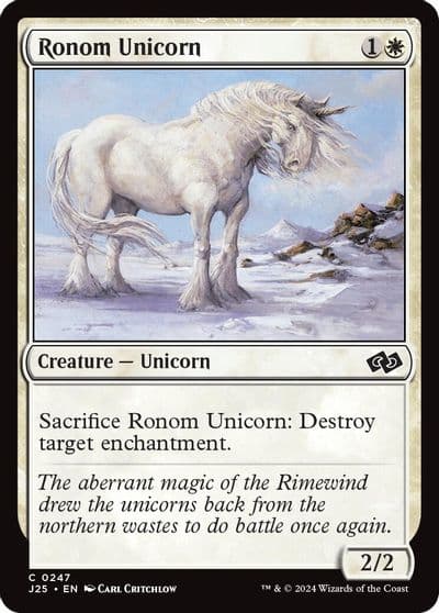 Ronom Unicorn Foundations Jumpstart Magic card