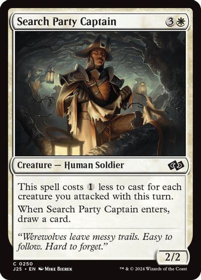 Search Party Captain Foundations Jumpstart Magic card