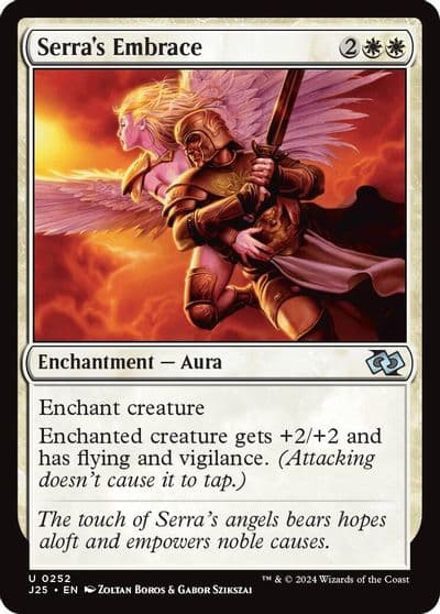 Serras Embrace Foundations Jumpstart Magic card