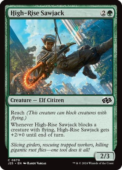 High Rise Sawjack Foundations Jumpstart Magic card