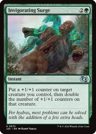 Invigorating Surge Foundations Jumpstart Magic card