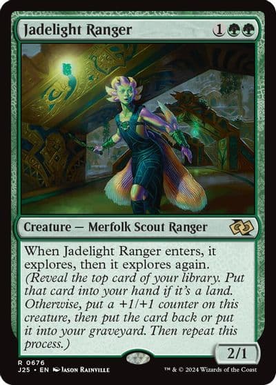 Jadelight Ranger Foundations Jumpstart Magic card