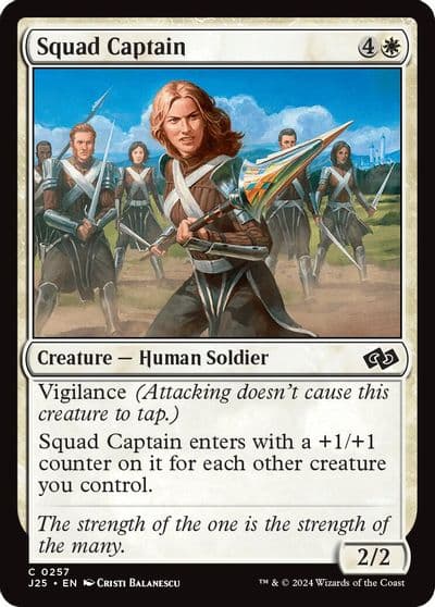 Squad Captain Foundations Jumpstart Magic card