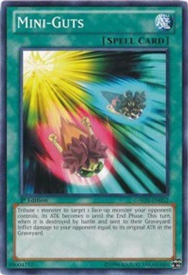 Mini Guts Galactic Overlord Yu-Gi-Oh! card
