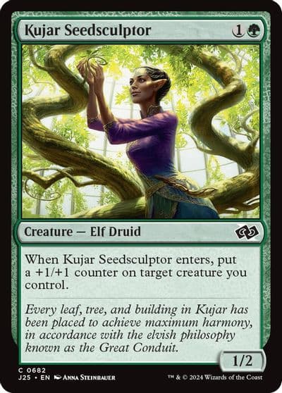 Kujar Seedsculptor Foundations Jumpstart Magic card