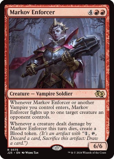 Markov Enforcer Foundations Jumpstart Magic card