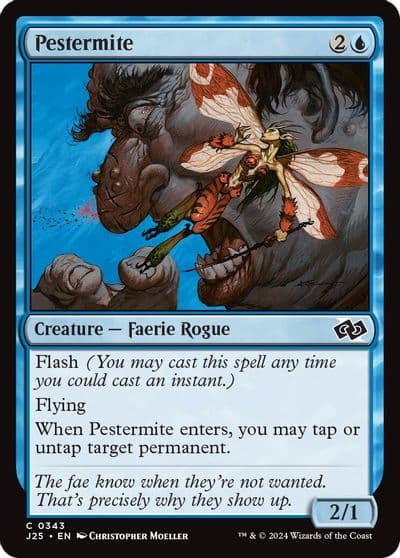 Pestermite Foundations Jumpstart Magic card