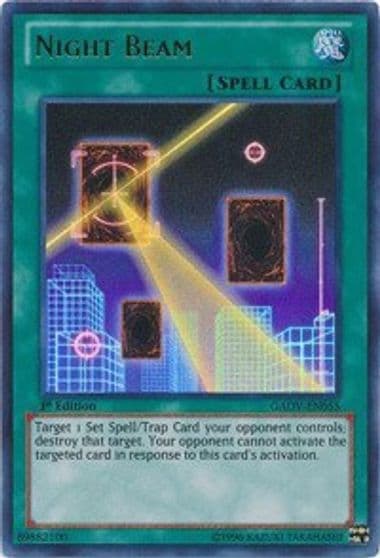 Night Beam Galactic Overlord Yu-Gi-Oh! card