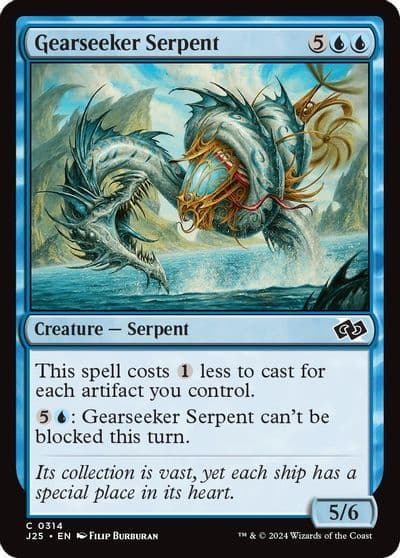 Gearseeker Serpent Foundations Jumpstart Magic card