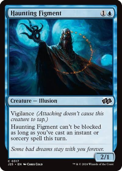 Haunting Figment Foundations Jumpstart Magic card