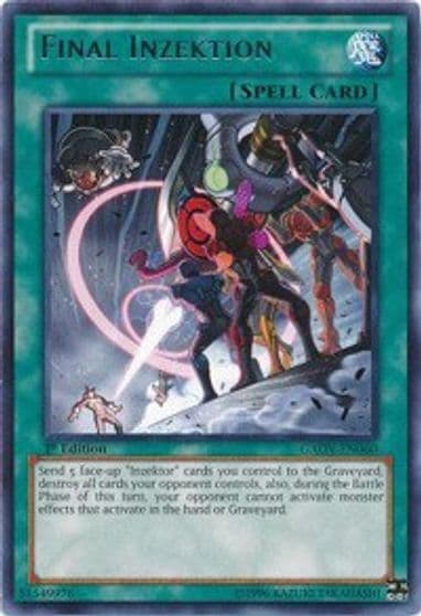 Final Inzektion Galactic Overlord Yu-Gi-Oh! card