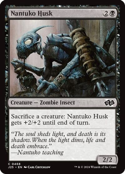 Nantuko Husk Foundations Jumpstart Magic card