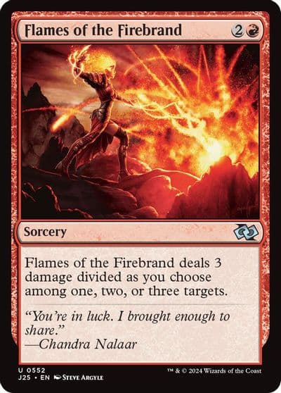 Flames of the Firebrand Foundations Jumpstart Magic card