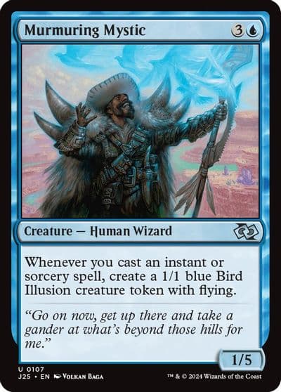 Murmuring Mystic Foundations Jumpstart Magic card
