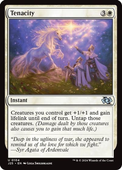 Tenacity Foundations Jumpstart Magic card