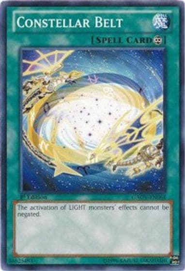 Constellar Belt Galactic Overlord Yu-Gi-Oh! card
