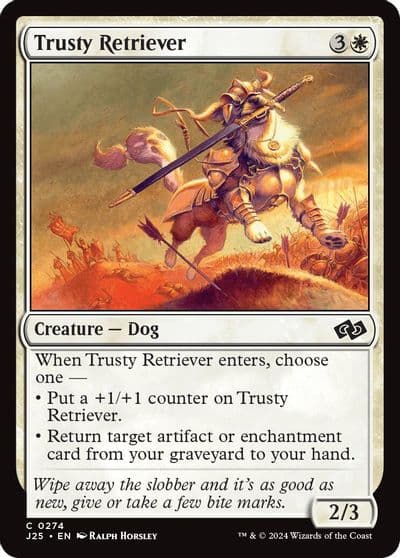 Trusty Retriever Foundations Jumpstart Magic card