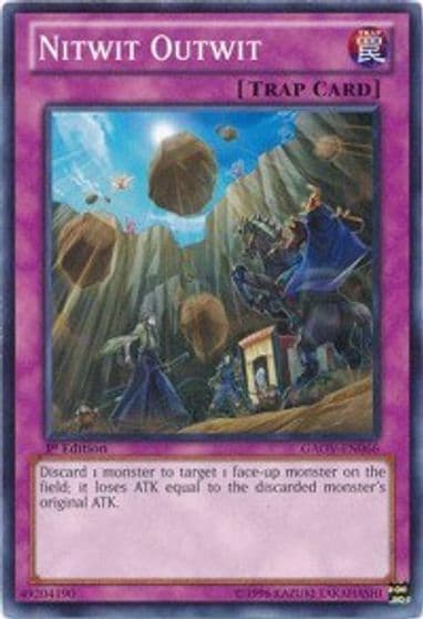 Nitwit Outwit Galactic Overlord Yu-Gi-Oh! card