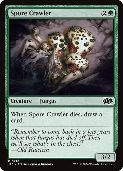 Spore Crawler Foundations Jumpstart Magic card